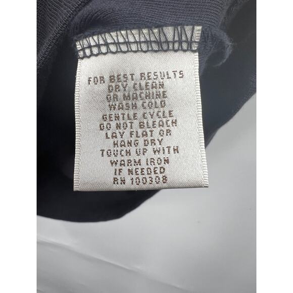 Peter Millar Black Pima Cotton Sleeveless Half Zip Mock Neck Sweater Vest XL - Picture 4 of 8